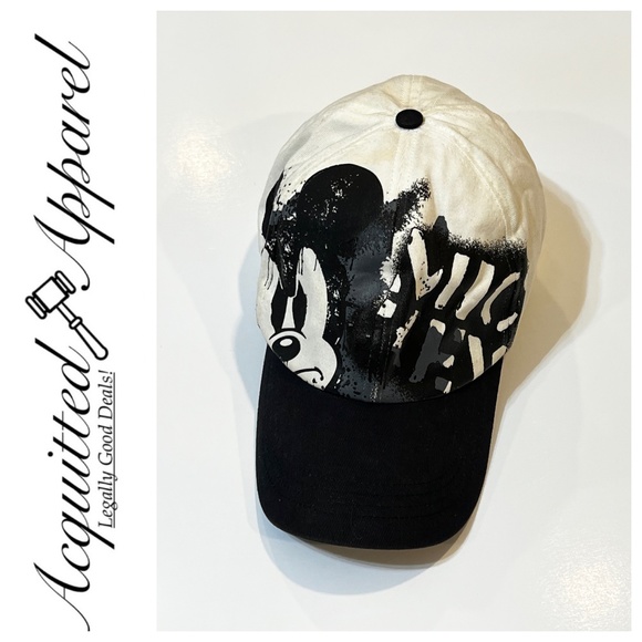 Walt Disney Resorts Angry Mickey Trucker Hat Cap - Picture 1 of 11